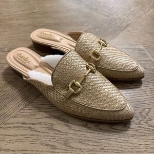 Charles by Charles David Women’s Eleanor Bit Mule Natural Raffia Size US 9.5 M